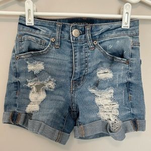 3inch inseam Aeropostale jean shorts